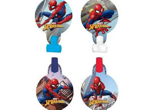 Spiderman - Blowouts - SKU:331860 - UPC:013051759339 - Party Expo