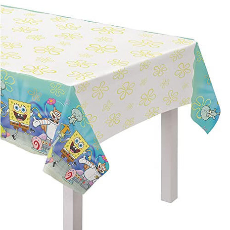 Spongebob Plastic Tabelcover - SKU:5726271 - UPC:192937357668 - Party Expo