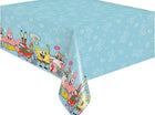 SpongeBob SquarePants Rectangle Plastic Tablecover - SKU:77683 - UPC:011179776832 - Party Expo