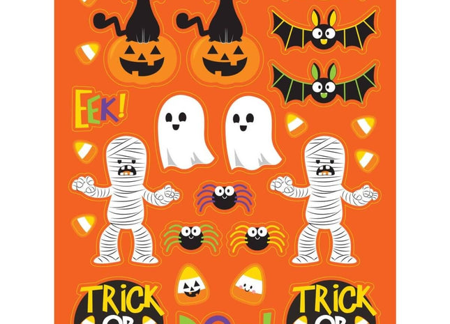 Spooky Friends Halloween Stickers - SKU:316398 - UPC:039938307790 - Party Expo