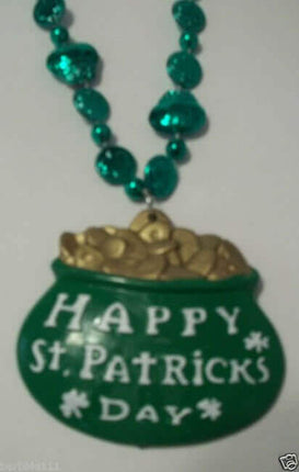 St Patrick's Pot of Gold Necklace - SKU:395388 - UPC:013051533403 - Party Expo