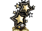Star Cluster Black & Gold Airloonz - SKU:A4-2463 - UPC:026635424639 - Party Expo