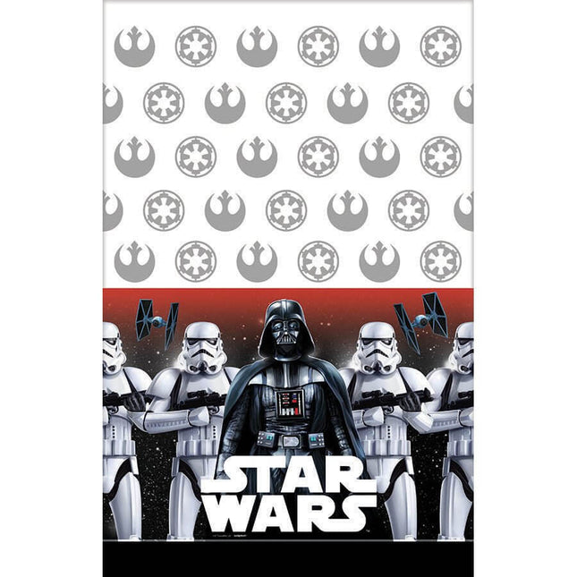 Star Wars Classic Plastic Tablecover - SKU:571753 - UPC:013051726744 - Party Expo
