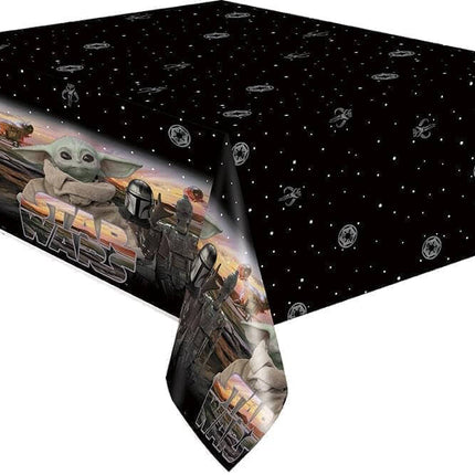 "Star Wars the Child" Rectangular Plastic Tablecover - SKU:78323 - UPC:011179783236 - Party Expo