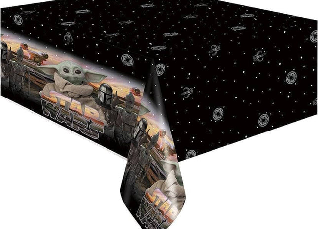 "Star Wars the Child" Rectangular Plastic Tablecover - SKU:78323 - UPC:011179783236 - Party Expo
