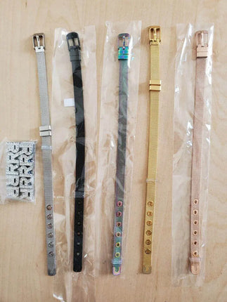 Stainless Steel Mesh Bracelet - Silver - Party Expo