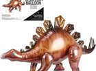 Stegosaurus Dinosaur 4D Button Air Inflate - SKU:LF-42002 - UPC:099996047908 - Party Expo