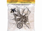 Stretchable Spider Web and Spider Halloween Decoration - SKU:8735 - UPC:011179087358 - Party Expo