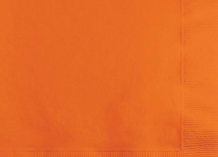 Sunkissed Orange Beverage Napkins - SKU:57191B - UPC:039938168070 - Party Expo