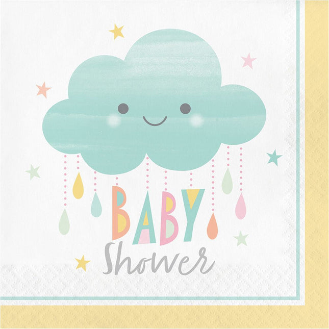 Baby Shower - Sunshine Luncheon Napkins (16ct) - SKU:331527 - UPC:039938500603 - Party Expo