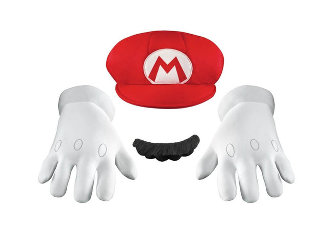 Super Mario - Adult Accessory Kit - SKU:73790 - UPC:039897737904 - Party Expo