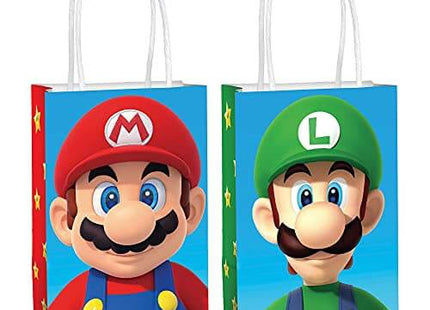 Super Mario - Printed Paper Kraft Bag - SKU:160726 - UPC:192937228975 - Party Expo