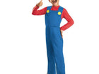Super Mario - Classic Costume - M (7-8) - SKU:73689K - UPC:039897736891 - Party Expo