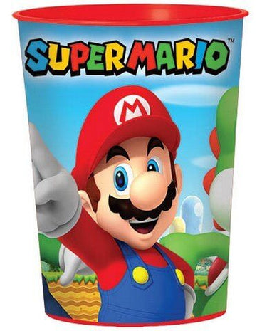 Super Mario - 16oz Favor Cup - SKU:421554 - UPC:013051595708 - Party Expo