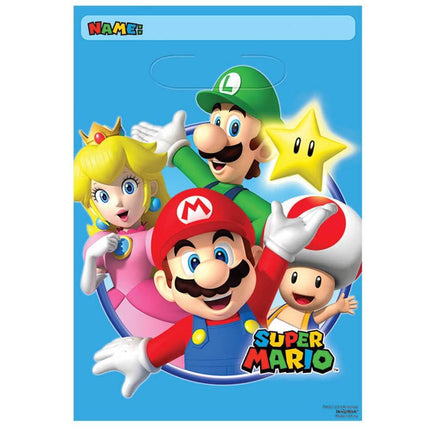 Super Mario - Loot Bags - SKU:371554 - UPC:013051600013 - Party Expo