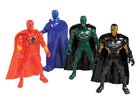 Superhero Figures W/Cape - SKU:4447 - UPC:049392044476 - Party Expo