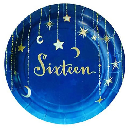 Sweet 16/Starry Night 7" Plate Party Expo  