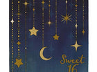 Sweet 16/Starry Night Luncheon Napkin - SKU:40083 - UPC:654082400830 - Party Expo