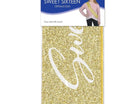 Sweet Sixteen Glittered Sash - SKU:66021 - UPC:034689059257 - Party Expo