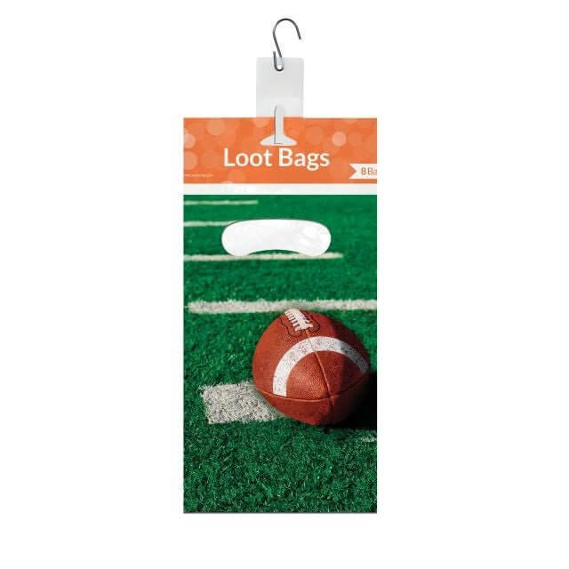 Tailgate Rush Loot Bags - SKU:086151- - UPC:039938124229 - Party Expo