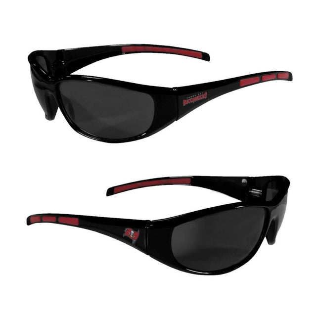Tampa Bay Buccaneers - Wrap Sunglasses - SKU:2FSG030 - UPC:754603030307 - Party Expo