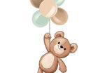 Teddy Bear Hanging Decor with Latex Balloons - SKU:368272 - UPC:039938982249 - Party Expo