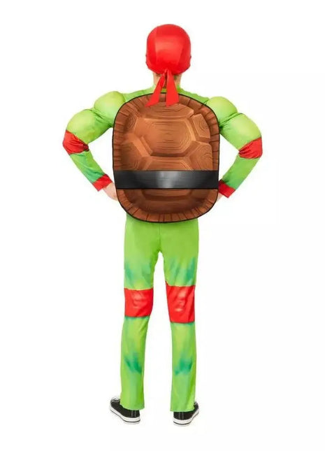 Teenage Mutant Turtles Costume Raph with Light Up Belt (size 7 - 8) - SKU:240161006 - UPC:840263403206 - Party Expo