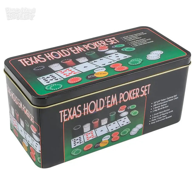 Texas Hold'em Poker Set - SKU:GA-TEXHO - UPC:097138683144 - Party Expo