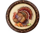 Thanksgiving Splendor - 7" Lunch Plates (8ct) - SKU:325154 - UPC:039938424459 - Party Expo
