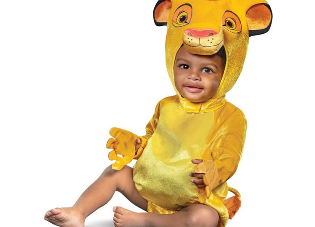 The Lion King - Simba Costume - Infant (6-12 Months) - SKU:13993V - UPC:039897897264 - Party Expo
