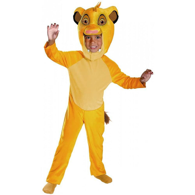 The Lion King - Simba Costume - Toddler (4-6) - SKU:27135L - UPC:039897271361 - Party Expo
