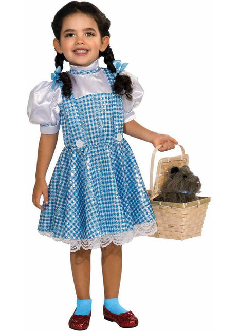 The Wizard of Oz Dorothy Costume (size 8-10) - SKU:886493 - UPC:883028649365 - Party Expo