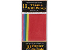 Tissue Paper - Assorted Colors (10 count) - SKU:6298 - UPC:011179062980 - Party Expo