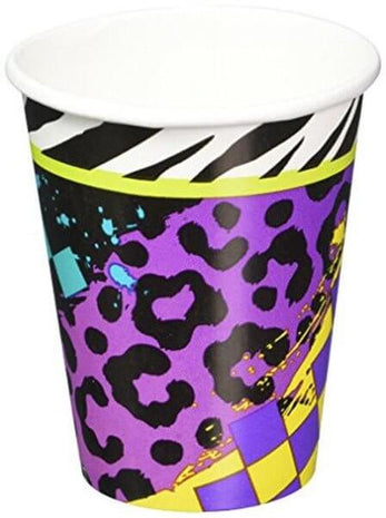 9oz Totally 80's Cup - SKU:581223 - UPC:013051432911 - Party Expo