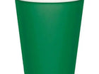 Touch of Color - 9oz Emerald Green Cups (24ct) - SKU:56112B - UPC:039938171308 - Party Expo