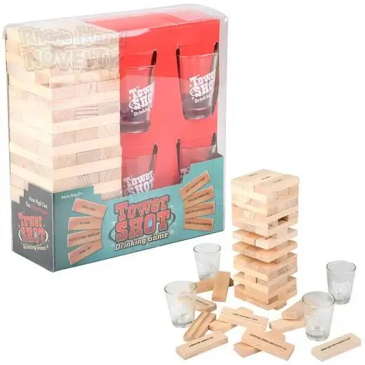 Tower Shot Game - SKU:GA-TOWSH - UPC:097138923493 - Party Expo