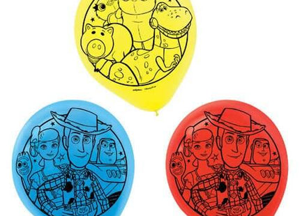 Toy Story 4 - Latex Balloons (6ct) - SKU:110592 - UPC:192937037430 - Party Expo