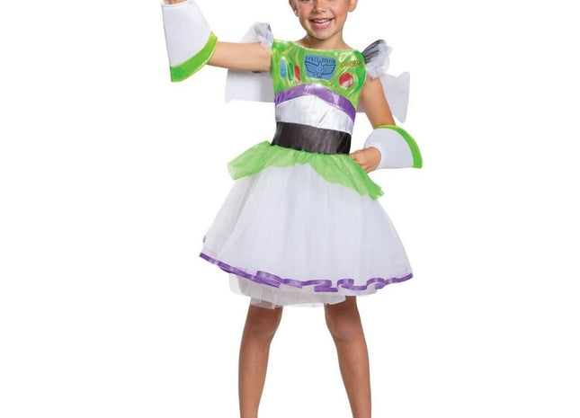 Toy Story 4 - Buzz Light-Year Tutu Deluxe Costume - (4-6x) - SKU:89216L - UPC:039897892726 - Party Expo