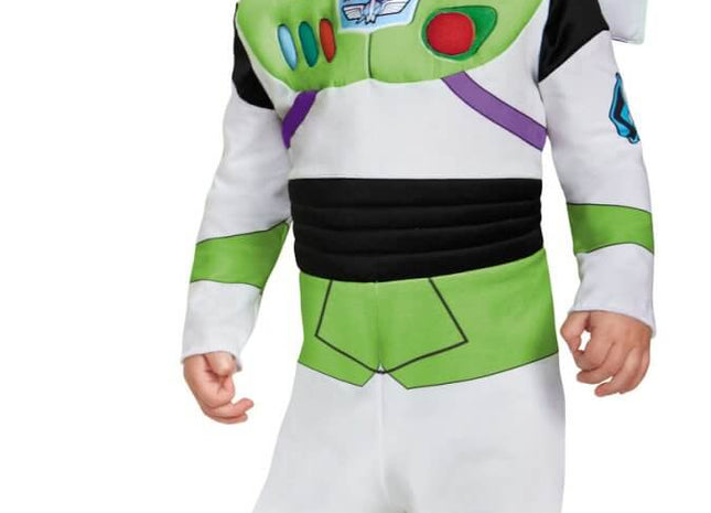 Toy Story 4 - Buzz Light-Year Deluxe Costume - Infant (12-18 Months) - SKU:85605W - UPC:039897856063 - Party Expo