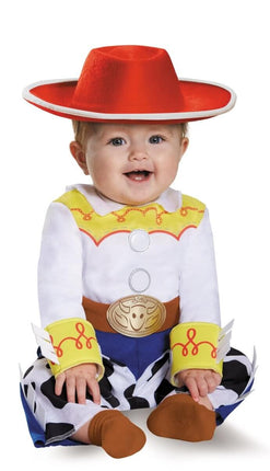 Toy Story 4 - Jessie Deluxe Costume - Infant (12-18 Months) - SKU:85607W - UPC:039897856087 - Party Expo