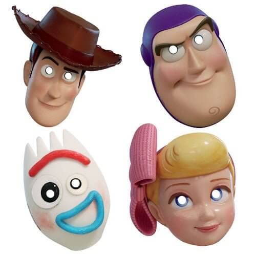 Toy Story 4 - Paper Masks - SKU:360357 - UPC:192937038406 - Party Expo