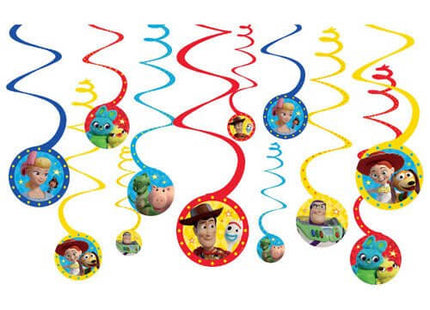 Toy Story 4 - Spiral Decoration - SKU:670907 - UPC:192937037478 - Party Expo