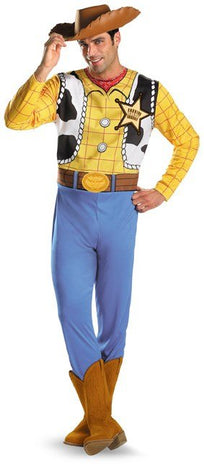 Toy Story 4 - Woody Adult Classic Costume - XL (42-46) - SKU:13579D - UPC:039897135953 - Party Expo