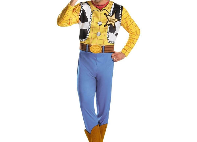 Toy Story 4 - Woody Adult Classic Costume - XXL (50-52) - SKU:13579C - UPC:039897135793 - Party Expo