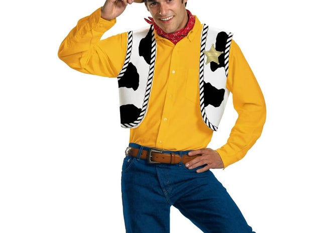 Toy Story 4 - Woody Adult Costume Kit - SKU:23433 - UPC:039897234335 - Party Expo