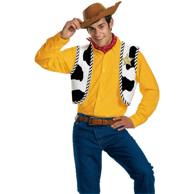 Toy Story 4 - Woody Adult Costume Kit - SKU:23433 - UPC:039897234335 - Party Expo
