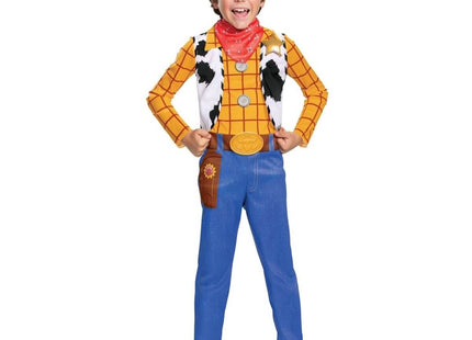 Toy Story 4 - Woody Classic Costume - M (7-8) - SKU:100689K - UPC:192995001336 - Party Expo