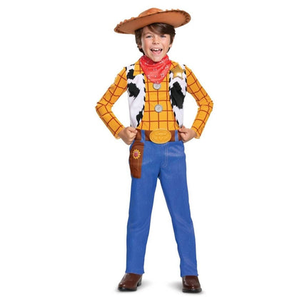 Toy Story 4 - Woody Classic Costume - M (7-8) - SKU:100689K - UPC:192995001336 - Party Expo