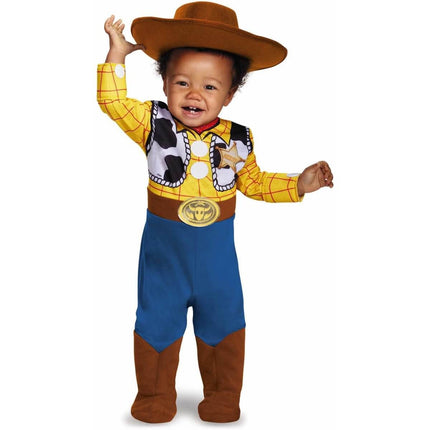 Toy Story 4 - Woody Deluxe Costume - Infant (6-12 Months) - SKU:85609V - UPC:039897856094 - Party Expo