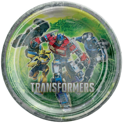 Transformers 9" Plate - SKU:552921 - UPC:192937420119 - Party Expo